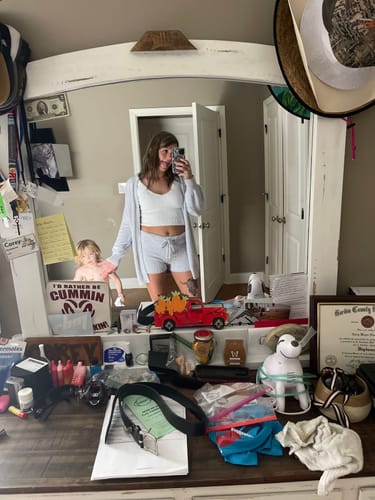 Customer photo review of Look Like Pretty Cosy Knit Set (3 Pieces)