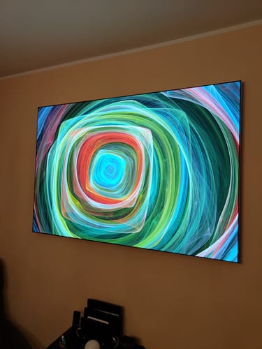 Customer photo review of Canvalight® Leuchtbild | Lichtmalerei No. 2 | Querformat