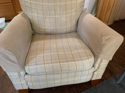 Customer photo review of Sofa Armrest Cover