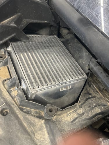 Customer photo review of 17-19 X3 120HP to 205HP COMPLETE Upgrade Kit X3 Big Core Intercooler Kit + TUNER