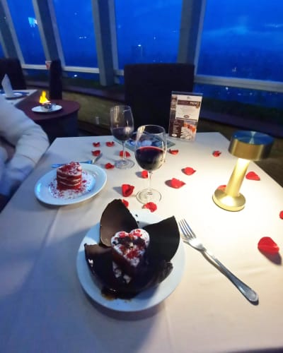 Customer photo review of Cena Romántica