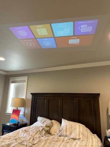 Customer photo review of The Flixx Projector