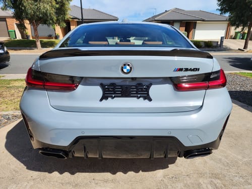 Customer photo review of CS Style Pre Pregged Dry Carbon Spoiler For BMW 3 Series G20 / M3 G80 20+