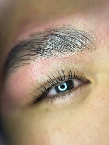 Customer photo review of BOO- Pure Care Lash & Brow Lift Pack