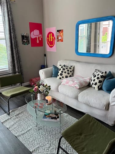 Customer photo review of Sofa Covers With Separate Seat Cushions