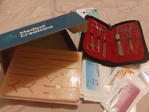 Customer photo review of Suture Practice Kit - EU and UK