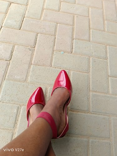 Ntombi N. review of Butterfly Feet Sling 2 - Red image 1 out of 1