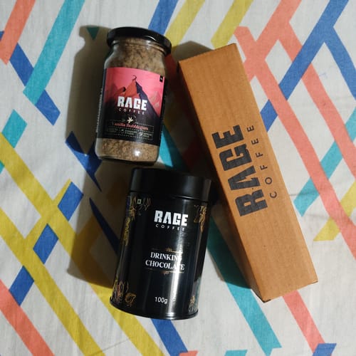 Customer photo review of Drinking Chocolate Mega Combo