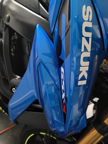 Customer photo review of Full Face Racing Motorcycle Sport Helmet With Double Visor