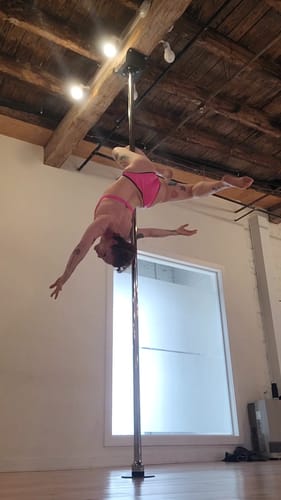 Cristina L. review of Sequin Skimpy Pants image 1 out of 1