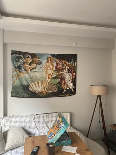 Customer photo review of Venüs'ün Doğuşu (The Birth of Venus) Tablo Duvar Örtüsü