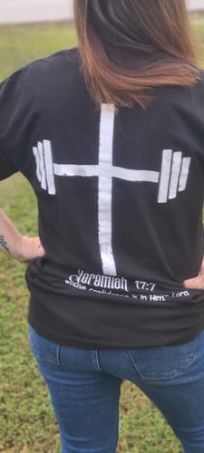 Customer photo review of Blessed Tee - Black