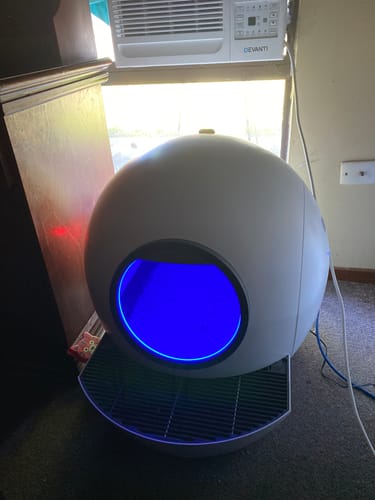 Customer photo review of PaWz Automatic Smart Cat Litter Box