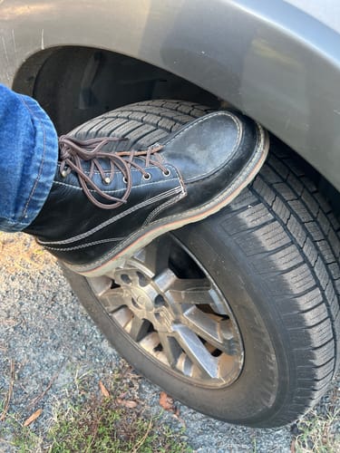 Customer photo review of 6 Inch Moc Toe Boot