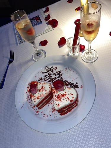 Customer photo review of Cena Romántica