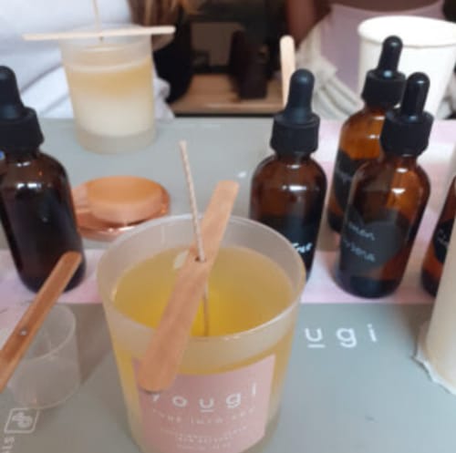 Customer photo review of Advanced Candle Making & Bespoke Scent Creation Workshop, SHOREDITCH LONDON - £59
