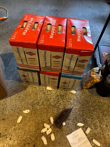 Customer photo review of Happy Dad Seltzer Variety 12 Pack