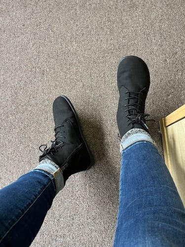 Customer photo review of Ambition II - Winter Barefoot Shoes