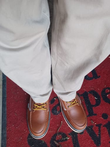 Customer photo review of 6 Inch Moc Toe Boot
