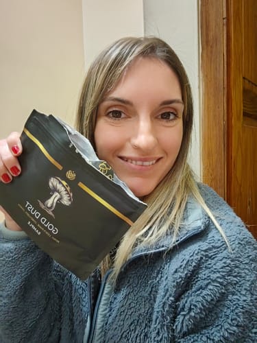 Customer photo review of Gold Dust - Cocoa Sample!