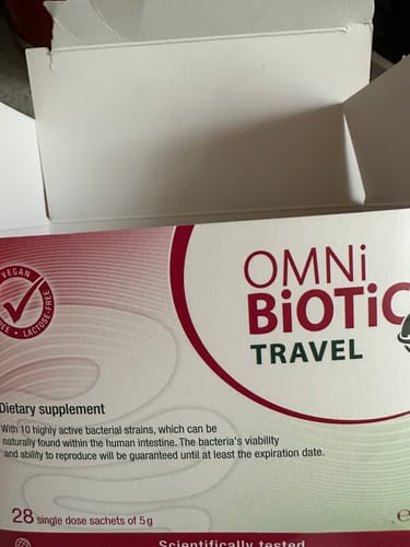 Customer photo review of OMNi-BiOTiC® TRAVEL INT