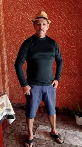 Customer photo review of Camisa Térmica Masculina Preta | Proteção Solar UV50+