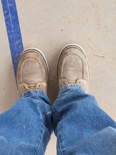 Customer photo review of 6 Inch Moc Toe Boot