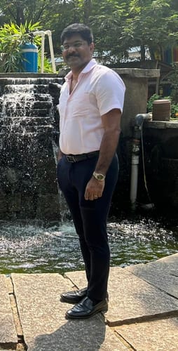 Customer photo review of Flexster Stretch Trousers