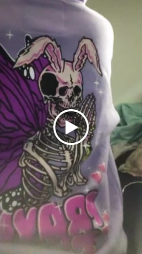 Customer video review of Praying Butterfly Hoodie