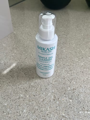 Customer photo review of Gentle Gel Face Cleanser