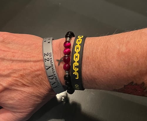 Customer photo review of THE STRENGTH – “FIGHT SONG” WITH HOPE RIBBON