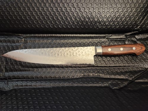Customer photo review of Hanmā Gyuto 240mm