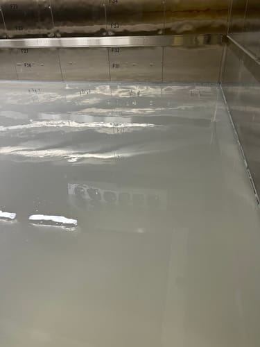 Customer photo review of Urethane Fast Cure Crack Filler