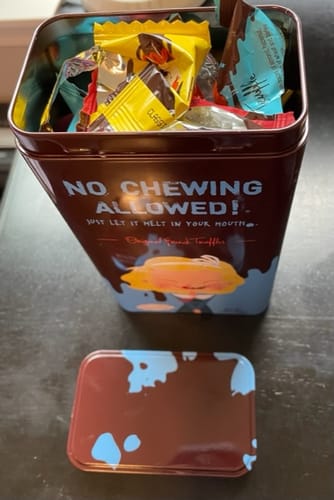 Customer photo review of Assorted Flavors Tin