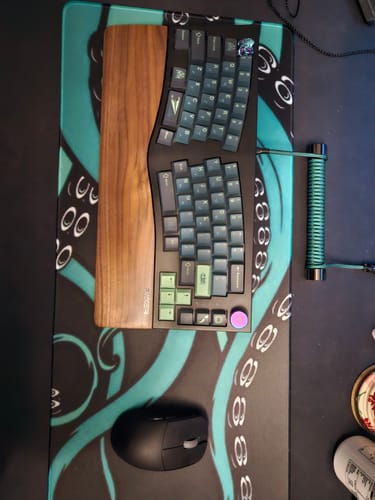 Customer photo review of XLarge Mousepad Custom Extended Small