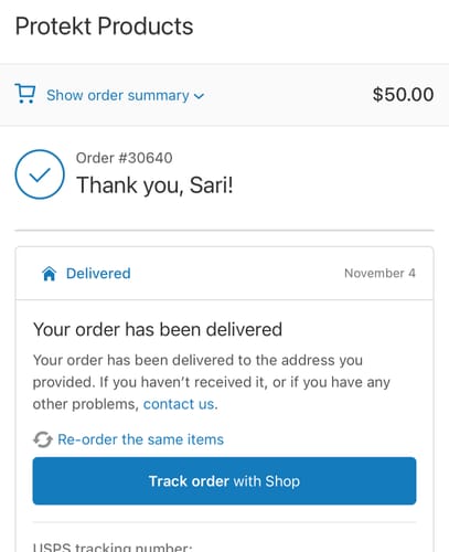 Customer photo review of HYDRATION FORMULA