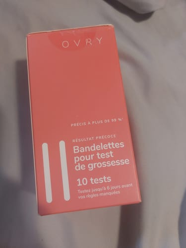 Customer photo review of Pregnancy Test Strips (Ultra-Sensitive)