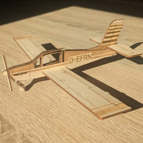 Customer photo review of Morane Rallye Deko Flugzeugmodell Bausatz | Pure Planes