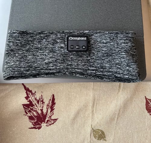 Customer photo review of CozyBand Wireless Headphones