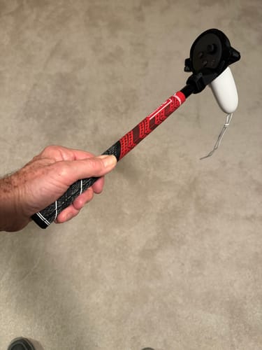 Customer photo review of DriVR - VR Golf Club Handle Accessory - Quest 3 / Pro