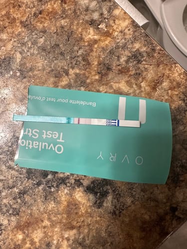 Customer photo review of Ovulation Test Strips