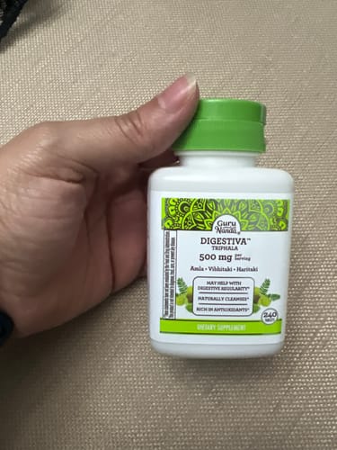 Customer photo review of Digestiva Triphala - 240 Vegan Tablets