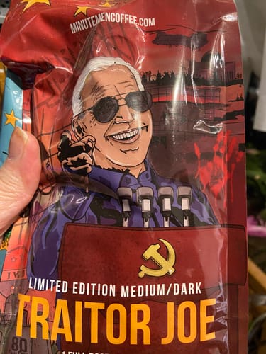 Customer photo review of Traitor Joe Collectors Roast
