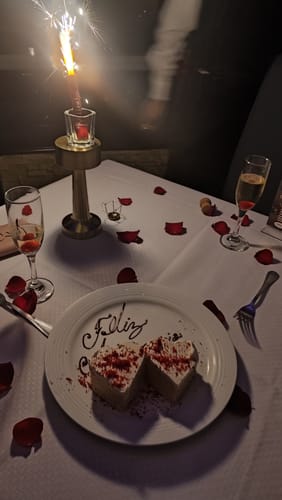 Customer photo review of Cena Romántica