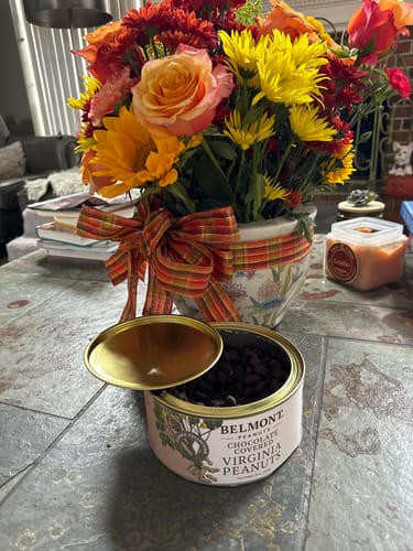 Customer photo review of Chocolate Covered Peanuts