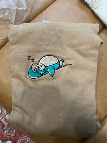 Customer photo review of Sleeping #143 Embroidered Hoodie