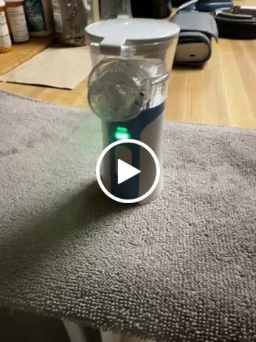 Customer video review of Halipax Ultrasonic Mesh Nebulizer