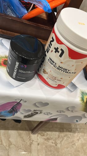 Customer photo review of +1© Whey Protein Concentrate