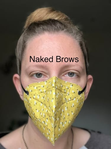 Customer photo review of Nourish & Define Refillable Brow Pencil