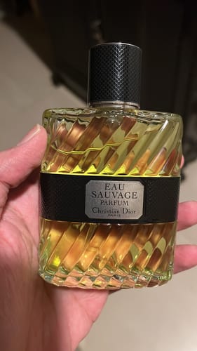Customer photo review of Christian Dior Eau Sauvage Parfum